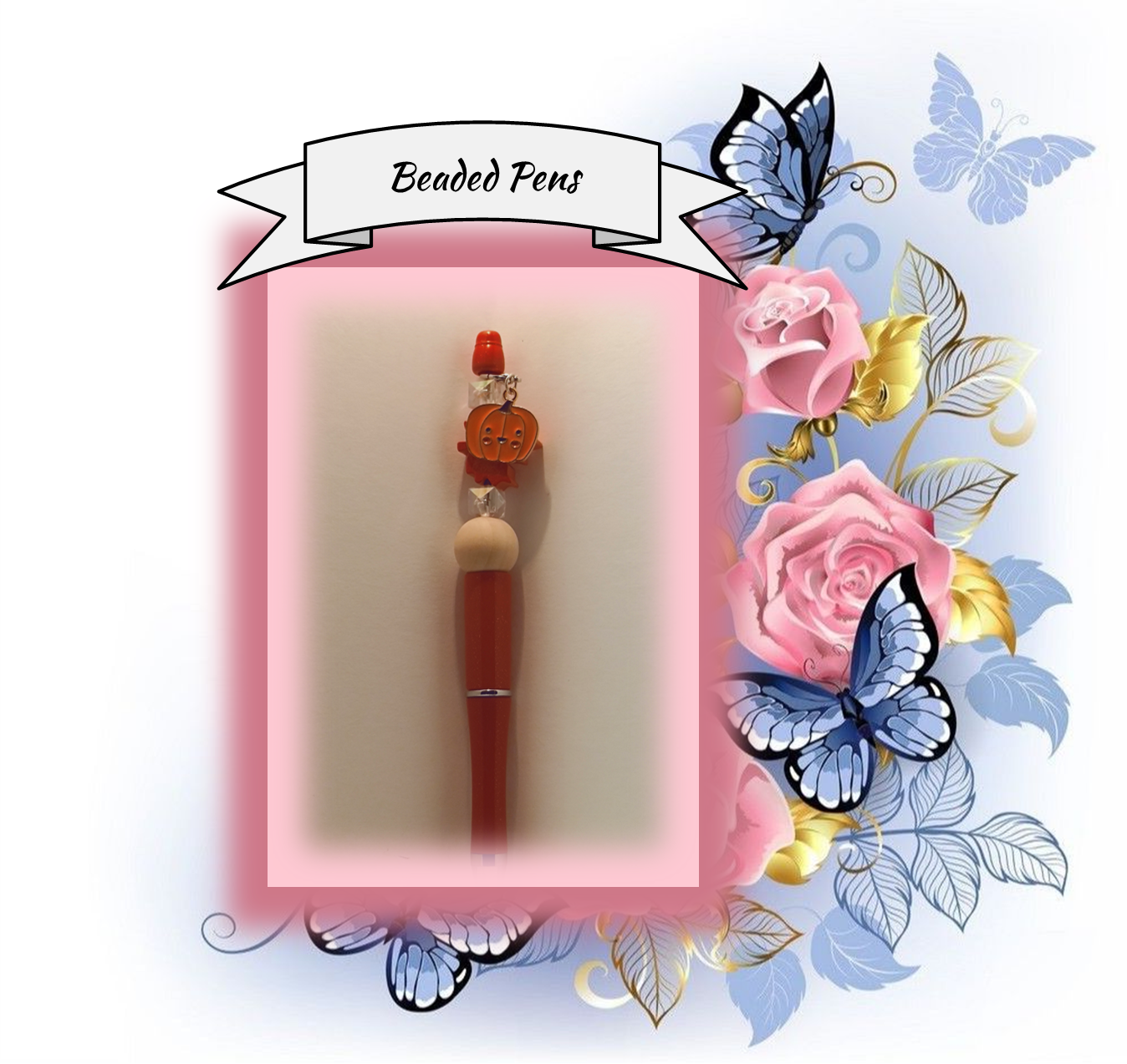 Orange Pumpkin Pen 20