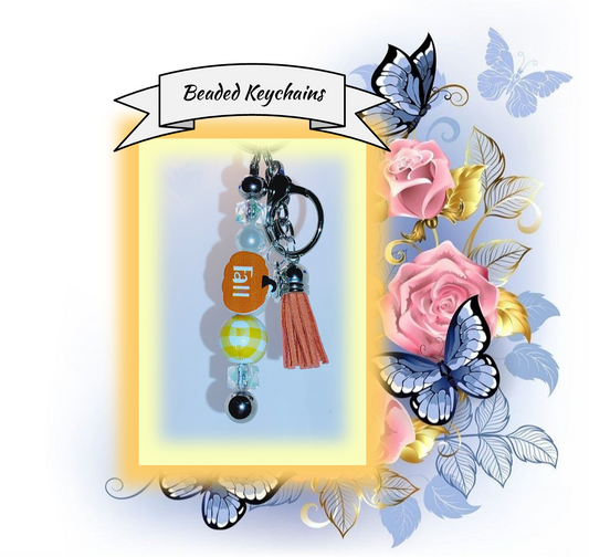 Yellow and Orange Keychain 18