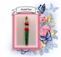 Green Pen with a Rose Bead 42