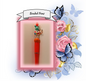 Orange Pen with a Floral Bead 121