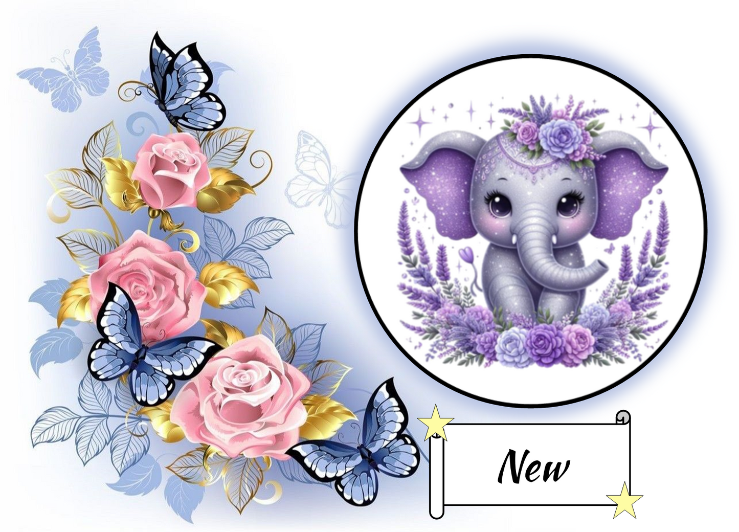 Elephant in Purple 226