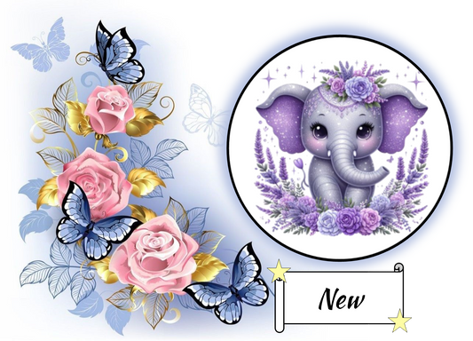 Elephant in Purple 226