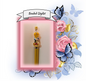 Yellow Mickey Stylus with Floral Bead 114