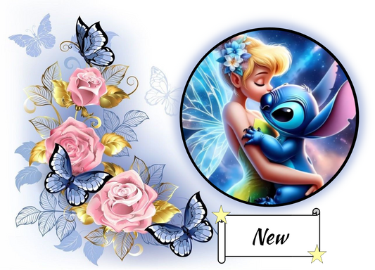 Tinker Bell and Stitch 642