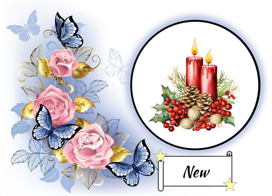 Christmas Candles 795